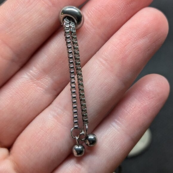Adjustable Emoji Bracelet sterling - Picture 3 of 4